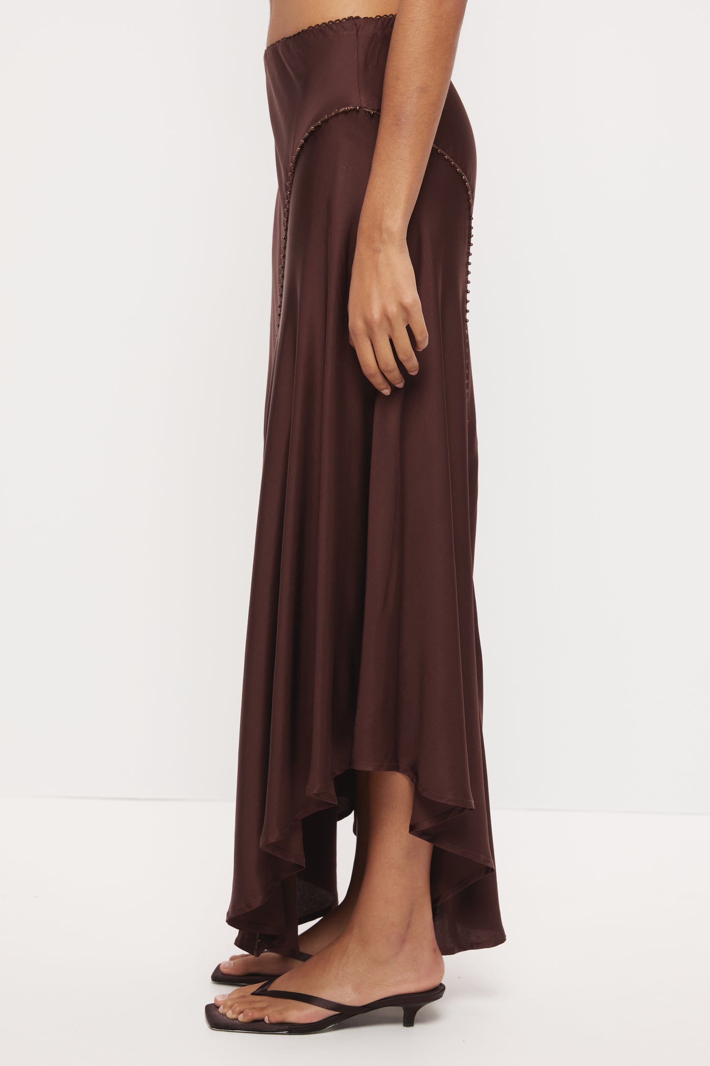 Pre Order OCTOBER - Goldie Skirt - Mahogany