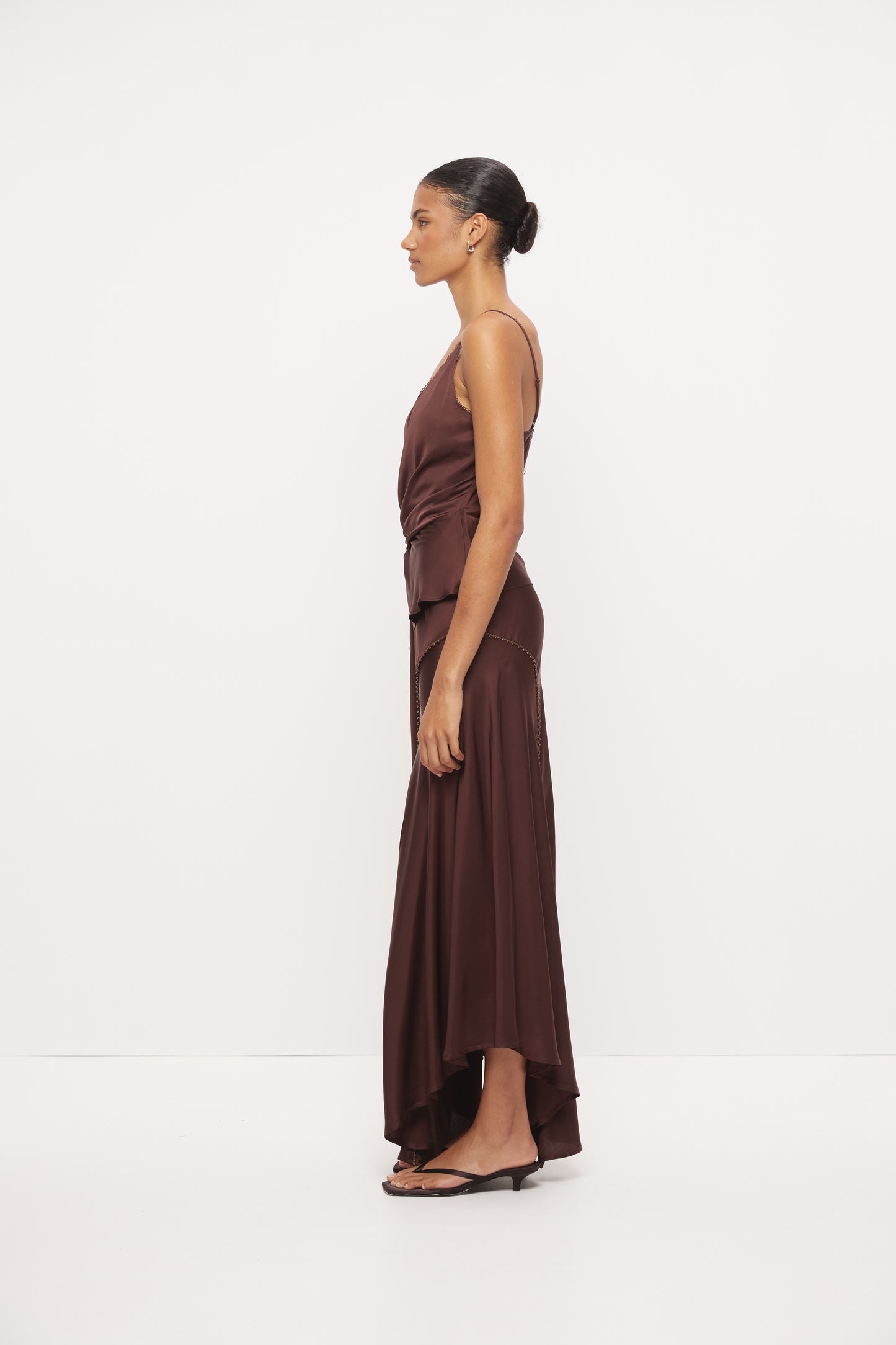 Pre Order OCTOBER - Goldie Top - Mahogany