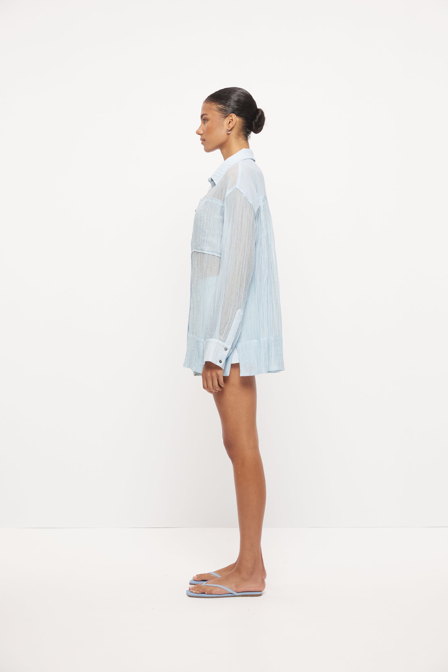 Pre Order OCTOBER - Opalite Shirt - Sky