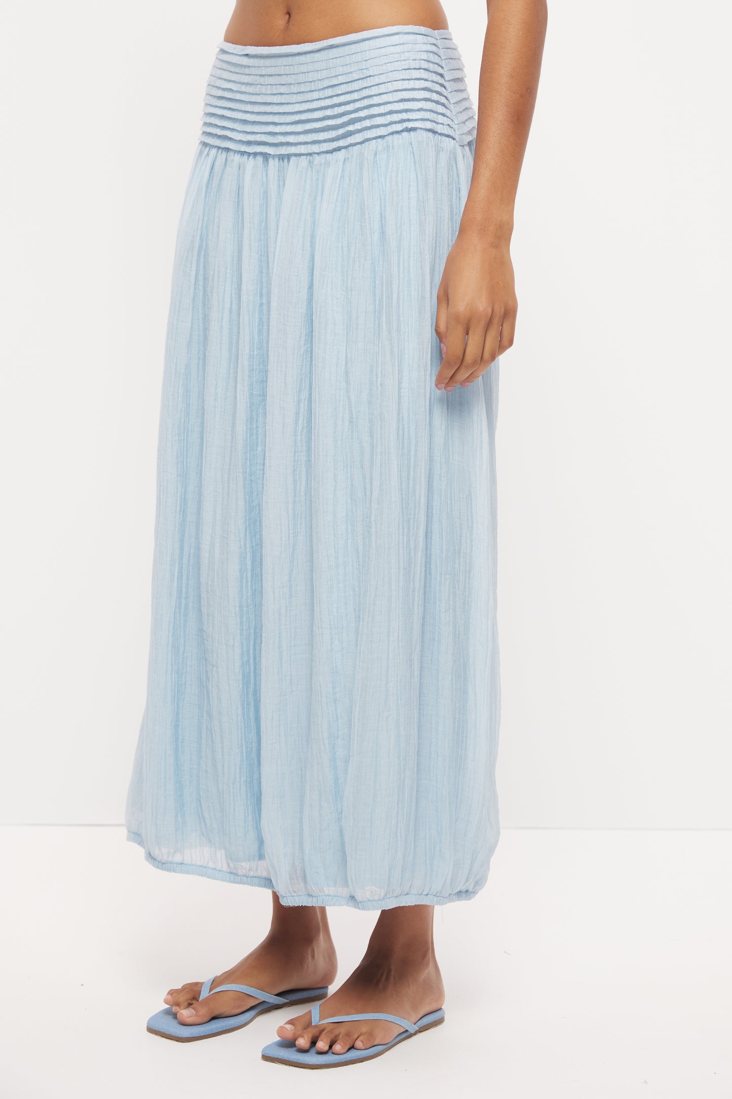 Pre Order OCTOBER - Opalite Skirt - Sky