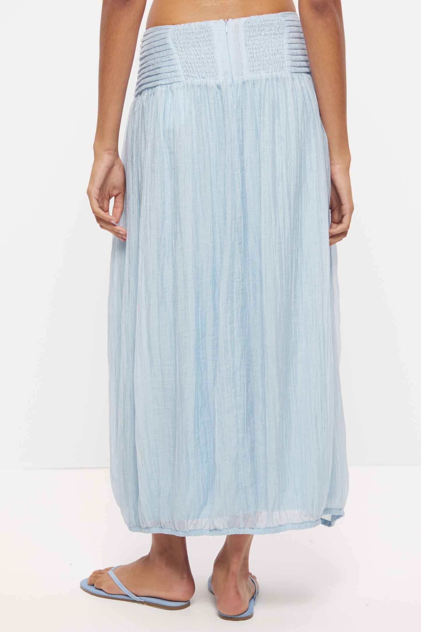 Pre Order OCTOBER - Opalite Skirt - Sky