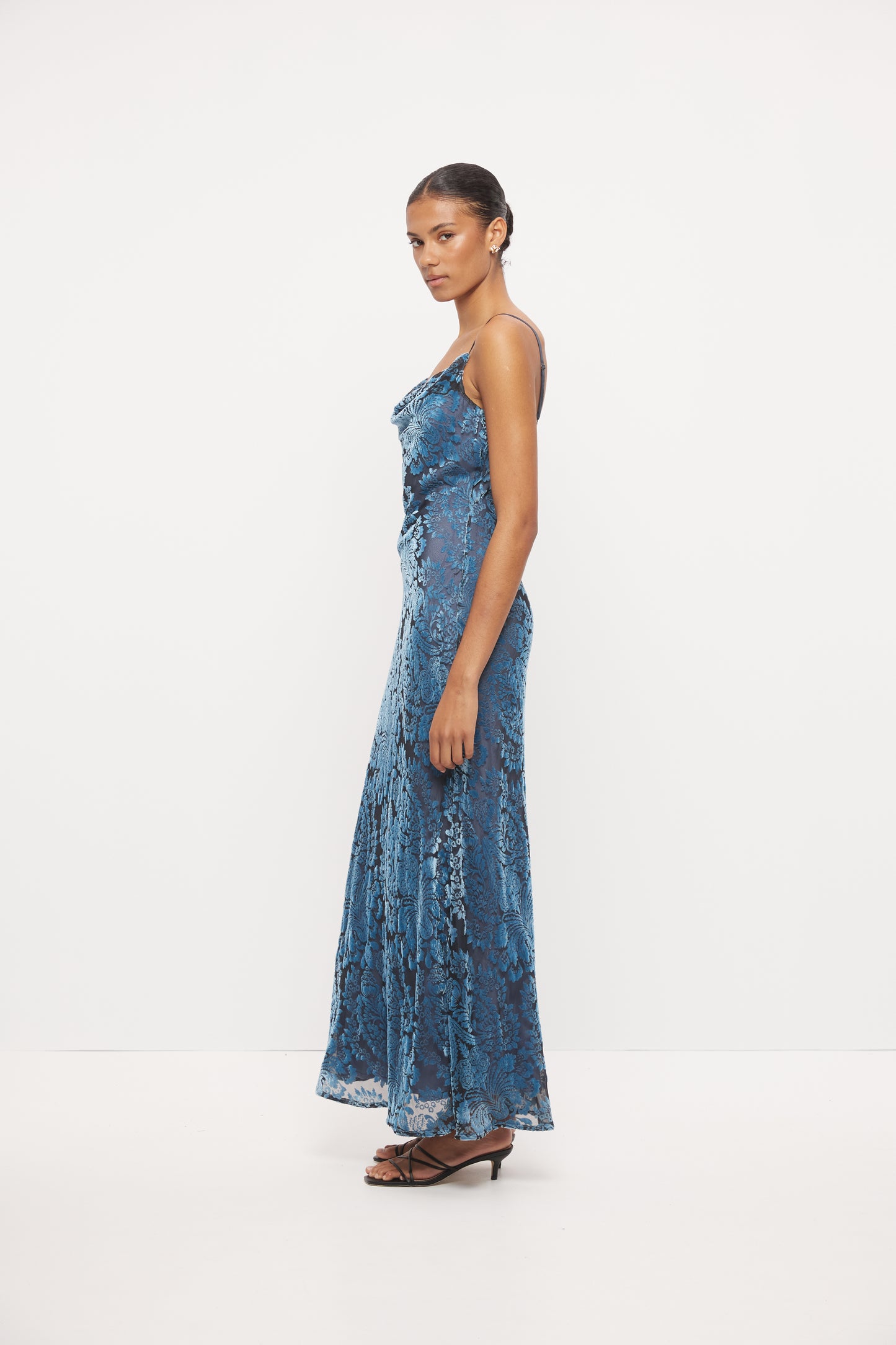 Pre Order OCTOBER - Viola Slip Dress - Midnight Blue