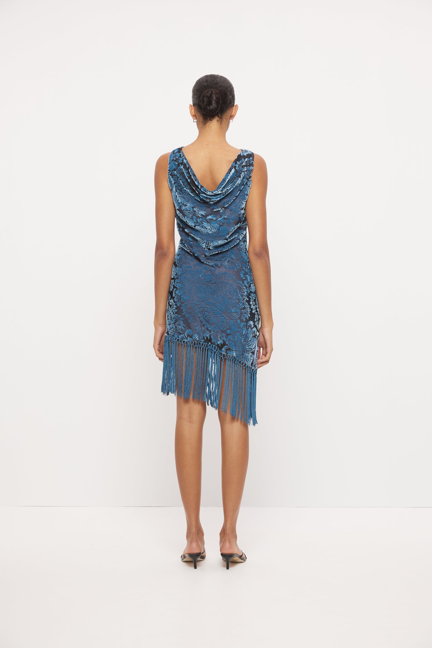 Pre Order OCTOBER - Viola Mini Dress - Midnight Blue