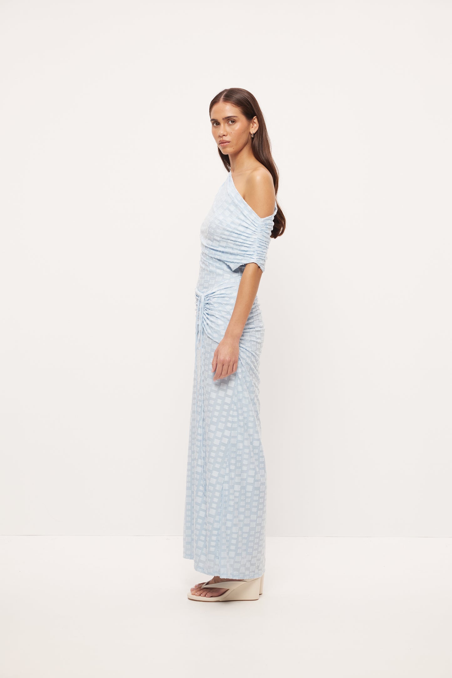 Pre Order OCTOBER - Oden Dress - Powder Blue