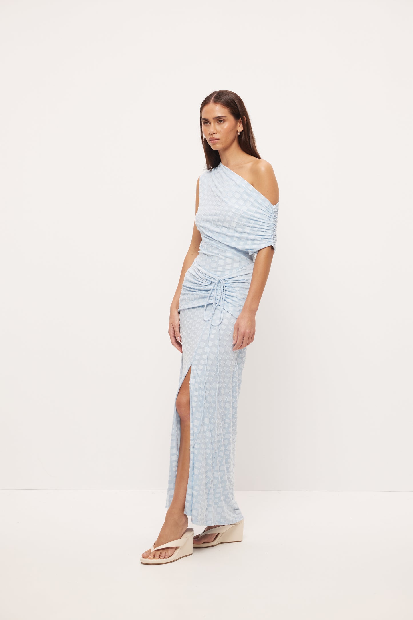 Pre Order OCTOBER - Oden Dress - Powder Blue