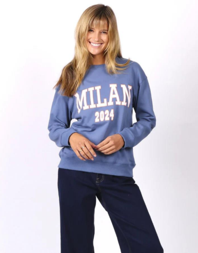 Pre Order OCT - Milan Sweat - Blue