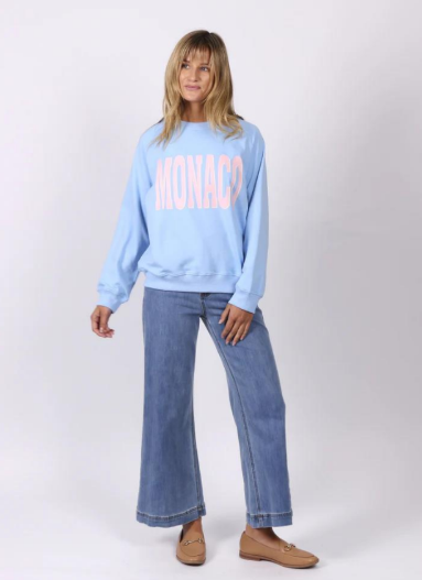 Pre Order OCT - Monaco Sweat - Blue