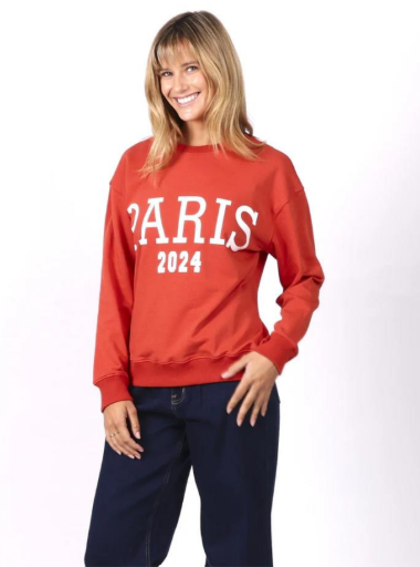 Pre Order OCT - Paris Sweat - Rust