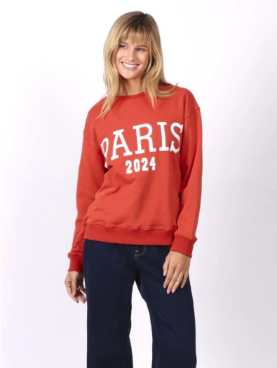 Pre Order OCT - Paris Sweat - Rust