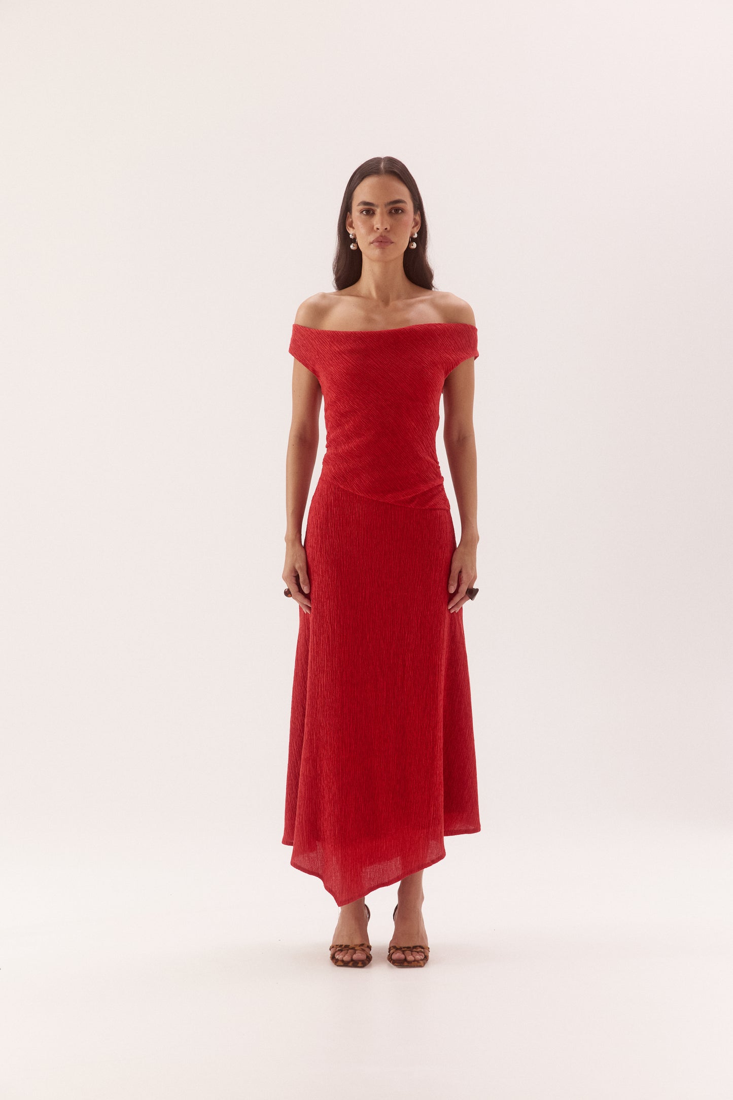Pre Order DECEMBER - Apertivo Dress - Deep Poppy