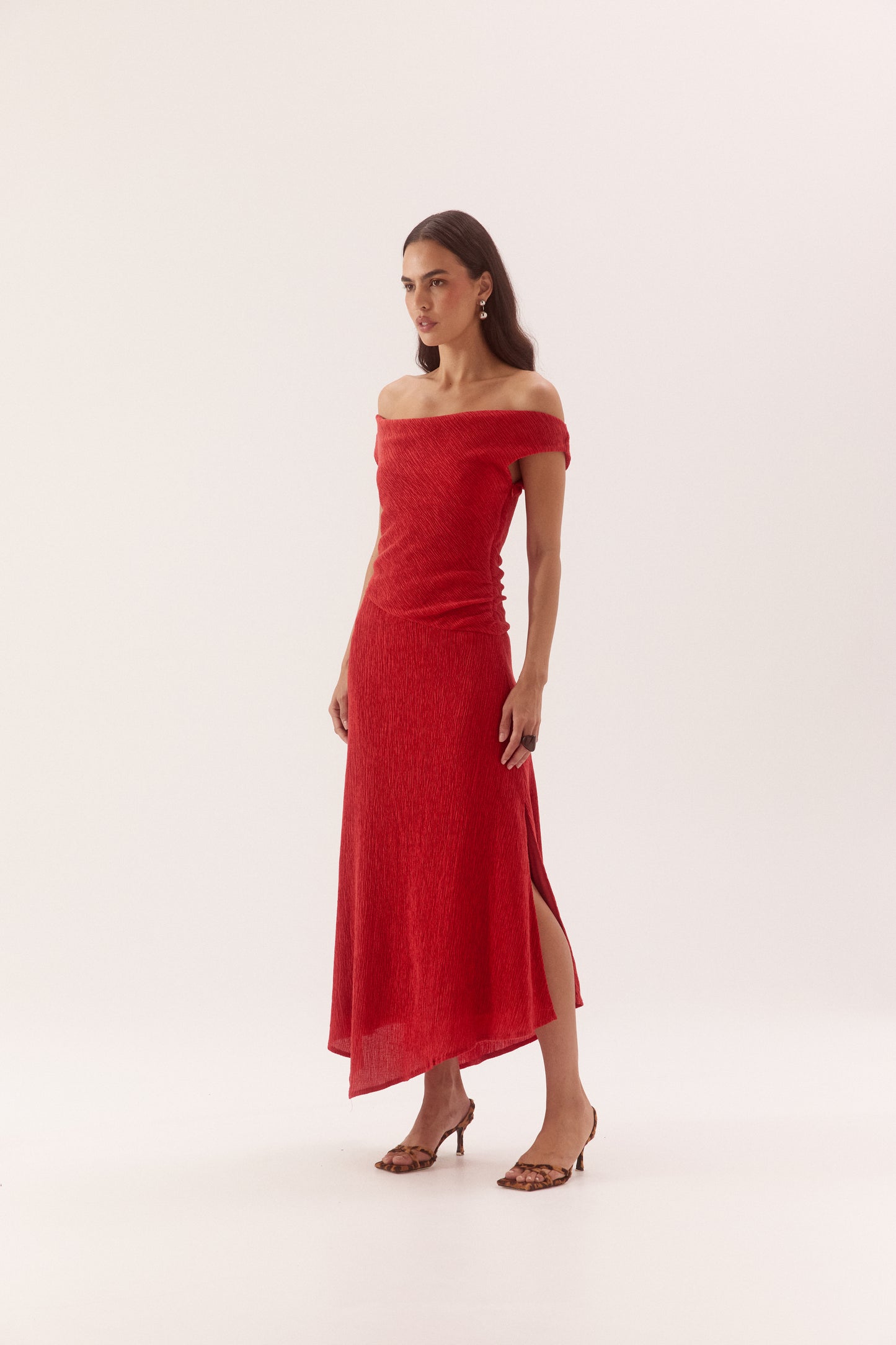 Pre Order DECEMBER - Apertivo Dress - Deep Poppy