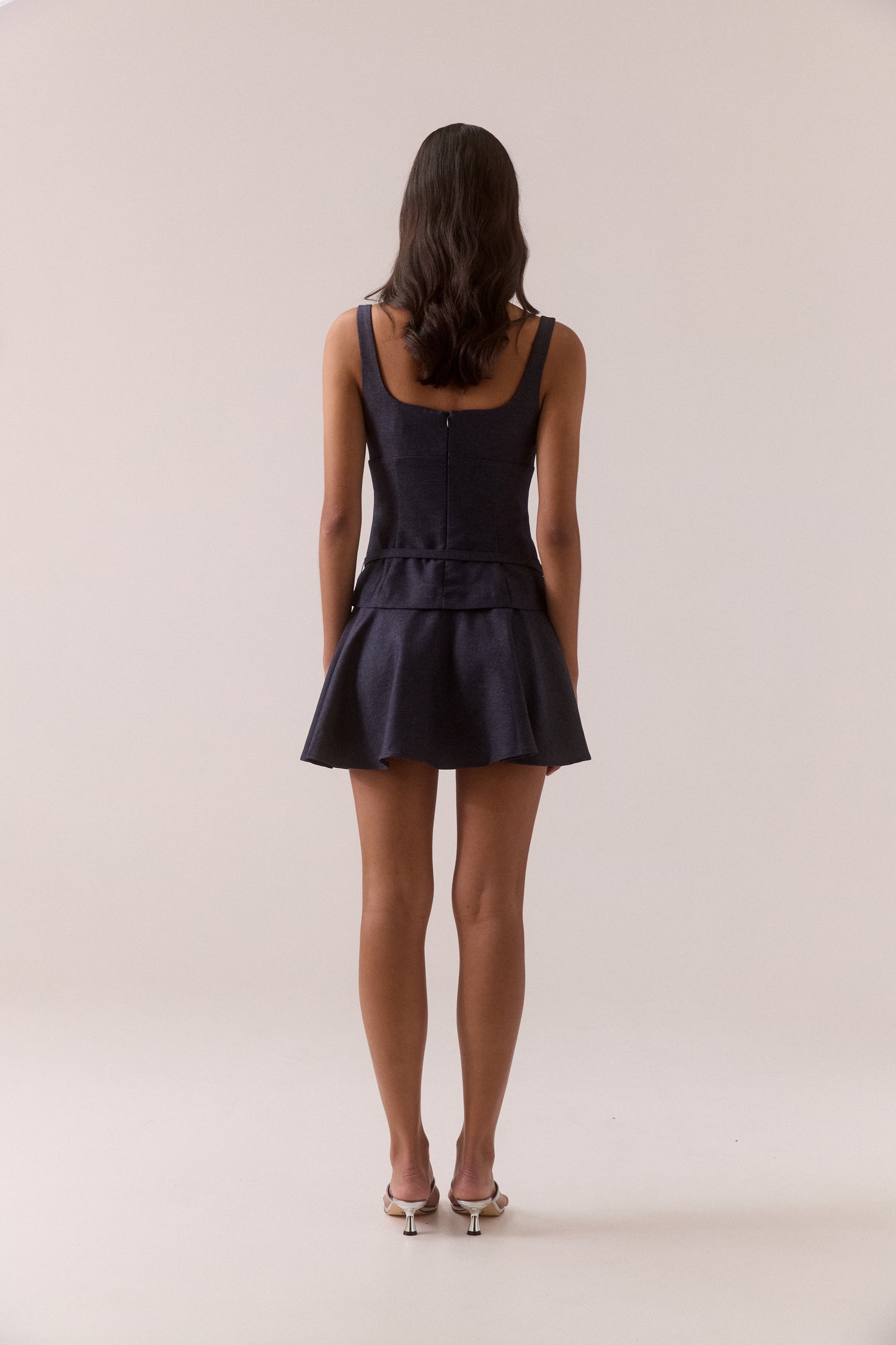 Pre Order MARCH - Aven Mini Dress - Ink