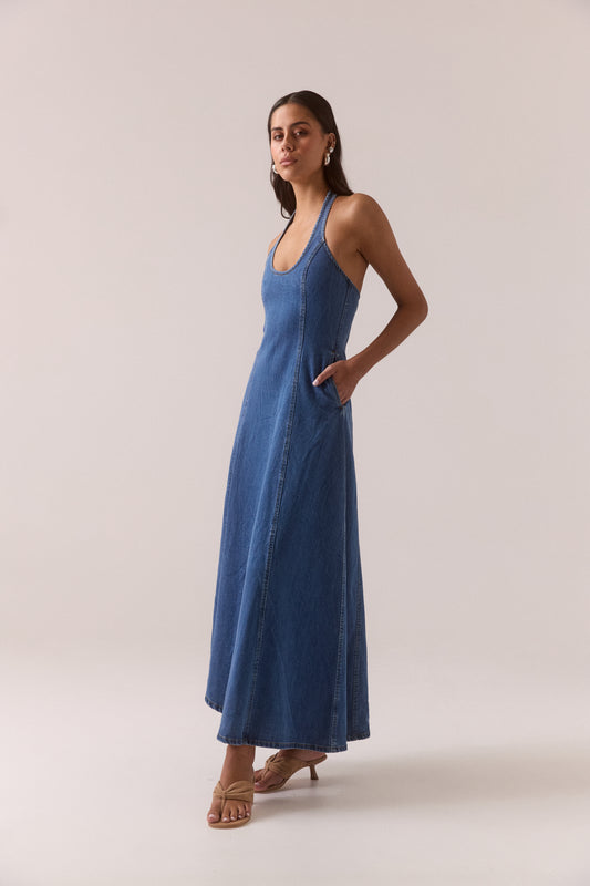 Pre Order FEB - Elodie Dress - Classic Blue