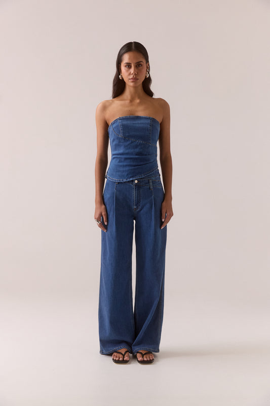 Pre Order FEB - Elodie Bodice - Classic Blue