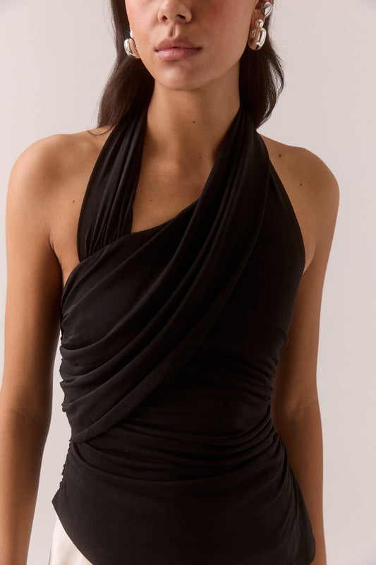 Pre Order JAN - Elvy Top - Black