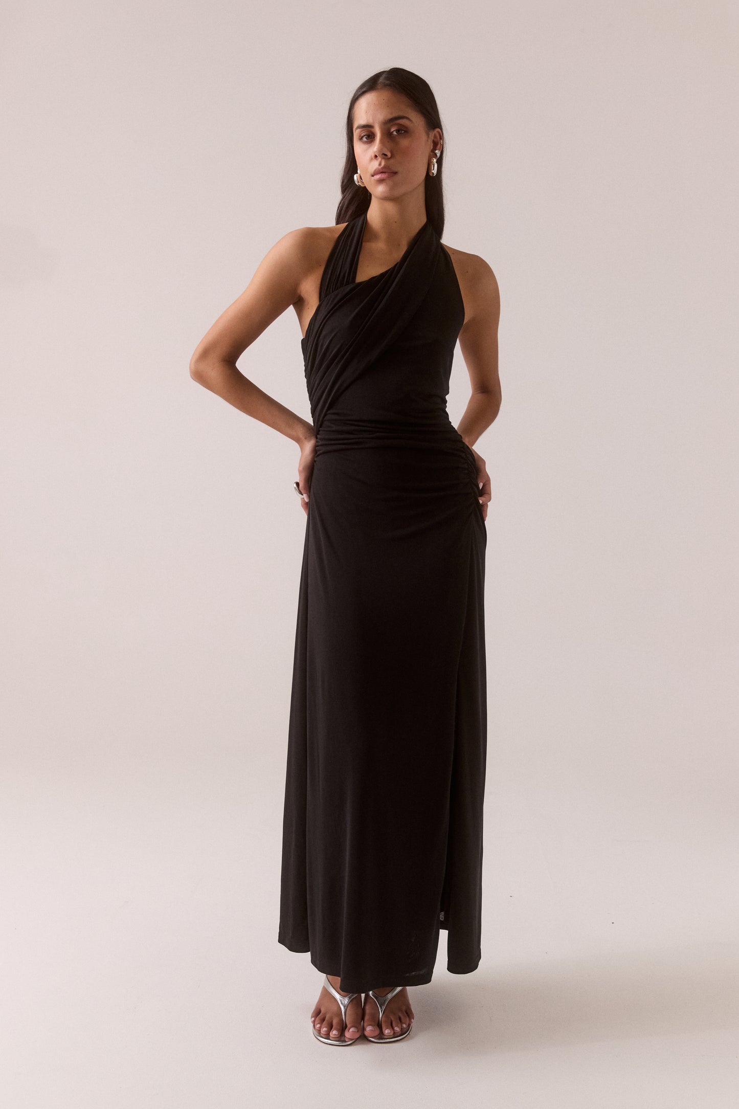 Pre Order JAN - Elvy Dress - Black