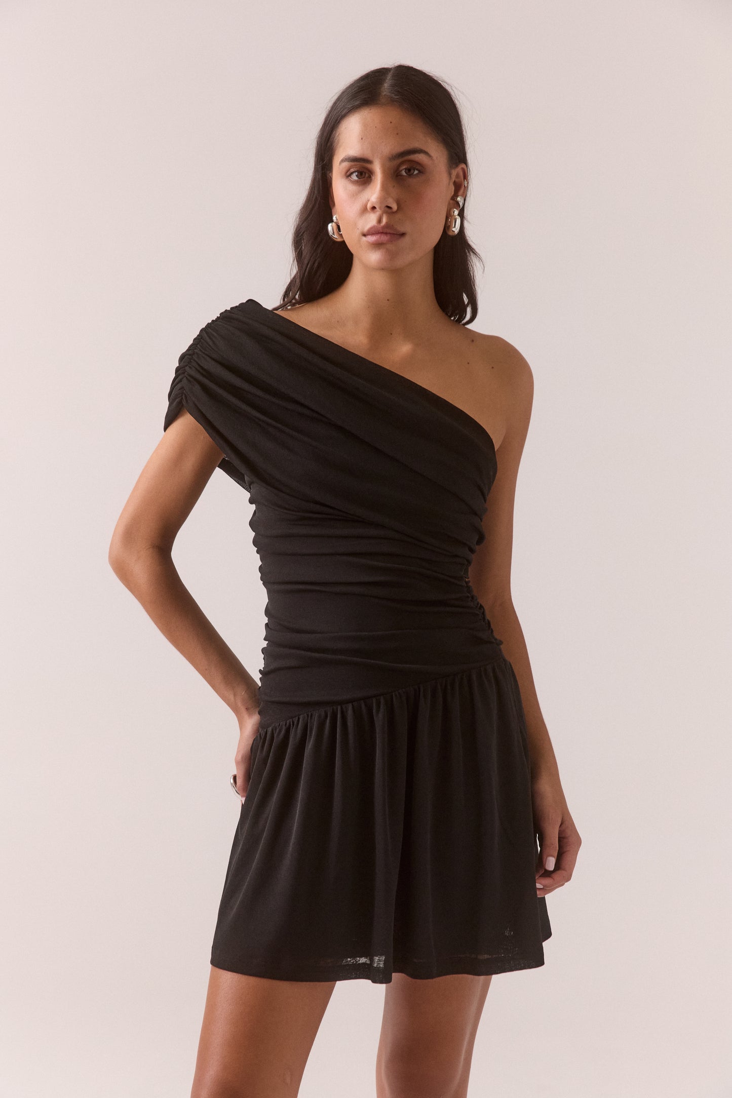 Pre Order JAN - Calista Mini Dress - Black