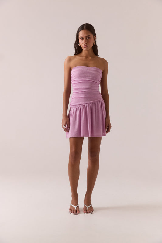 Pre Order JAN - Calista Mini Dress - Orchid