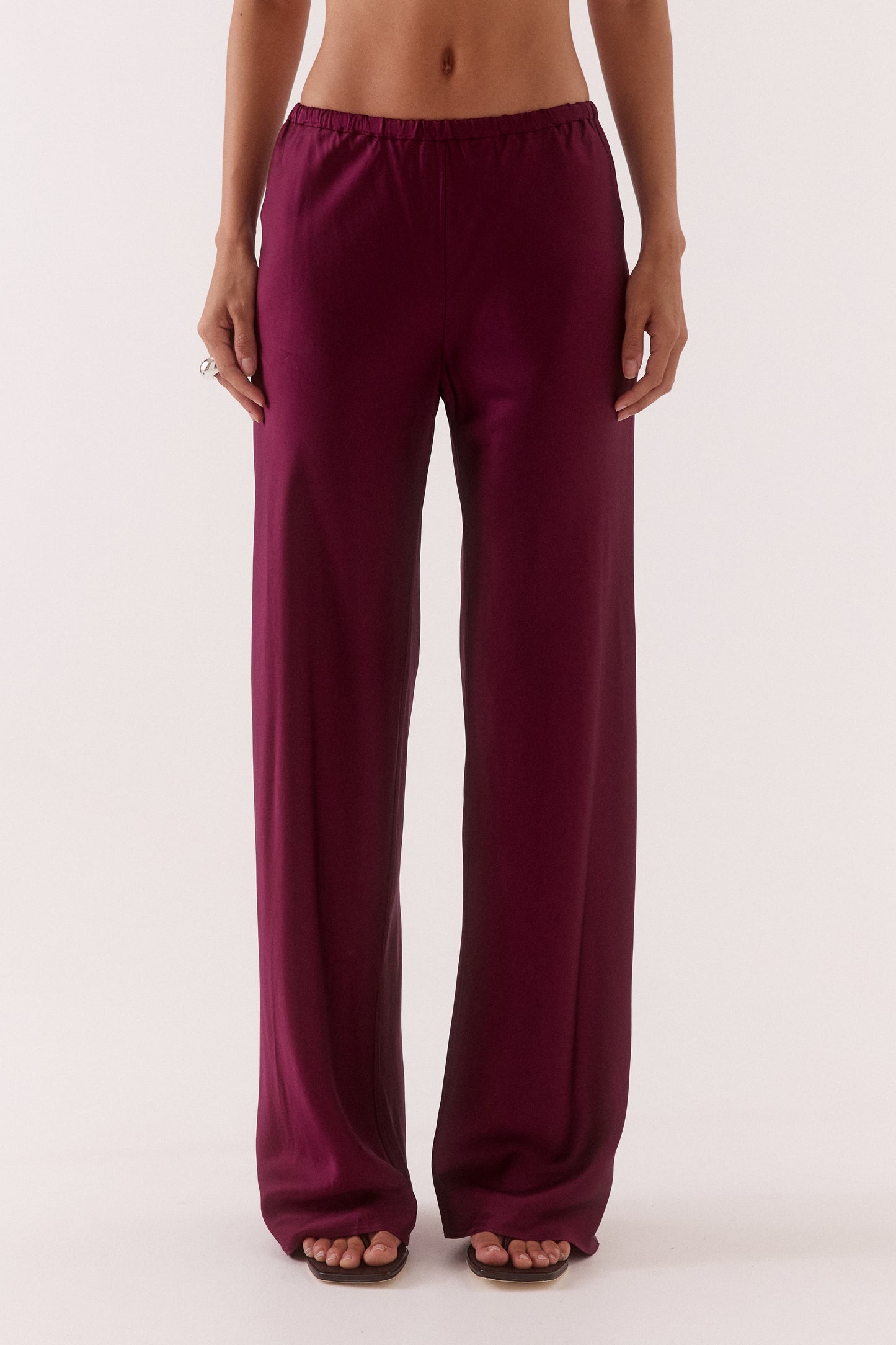 Pre Order APRIL - Blake Bias Pant - Blackberry