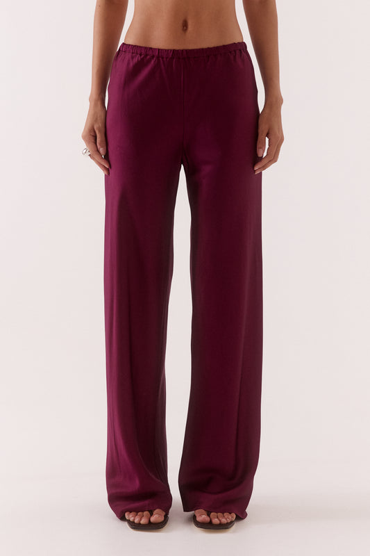 Pre Order APRIL - Blake Bias Pant - Blackberry
