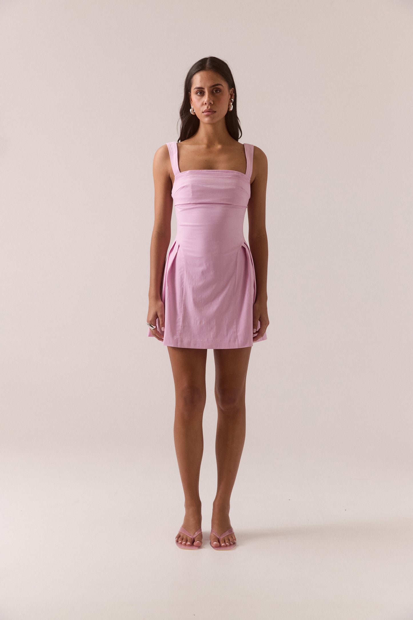 Pre Order JAN - Nixie Mini Dress - Orchid