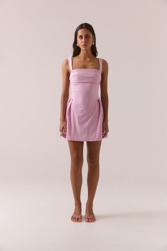 Pre Order JAN - Nixie Mini Dress - Orchid