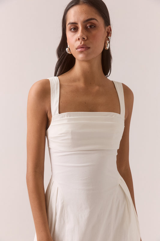 Pre Order JAN - Nixie Mini Dress - Vanilla