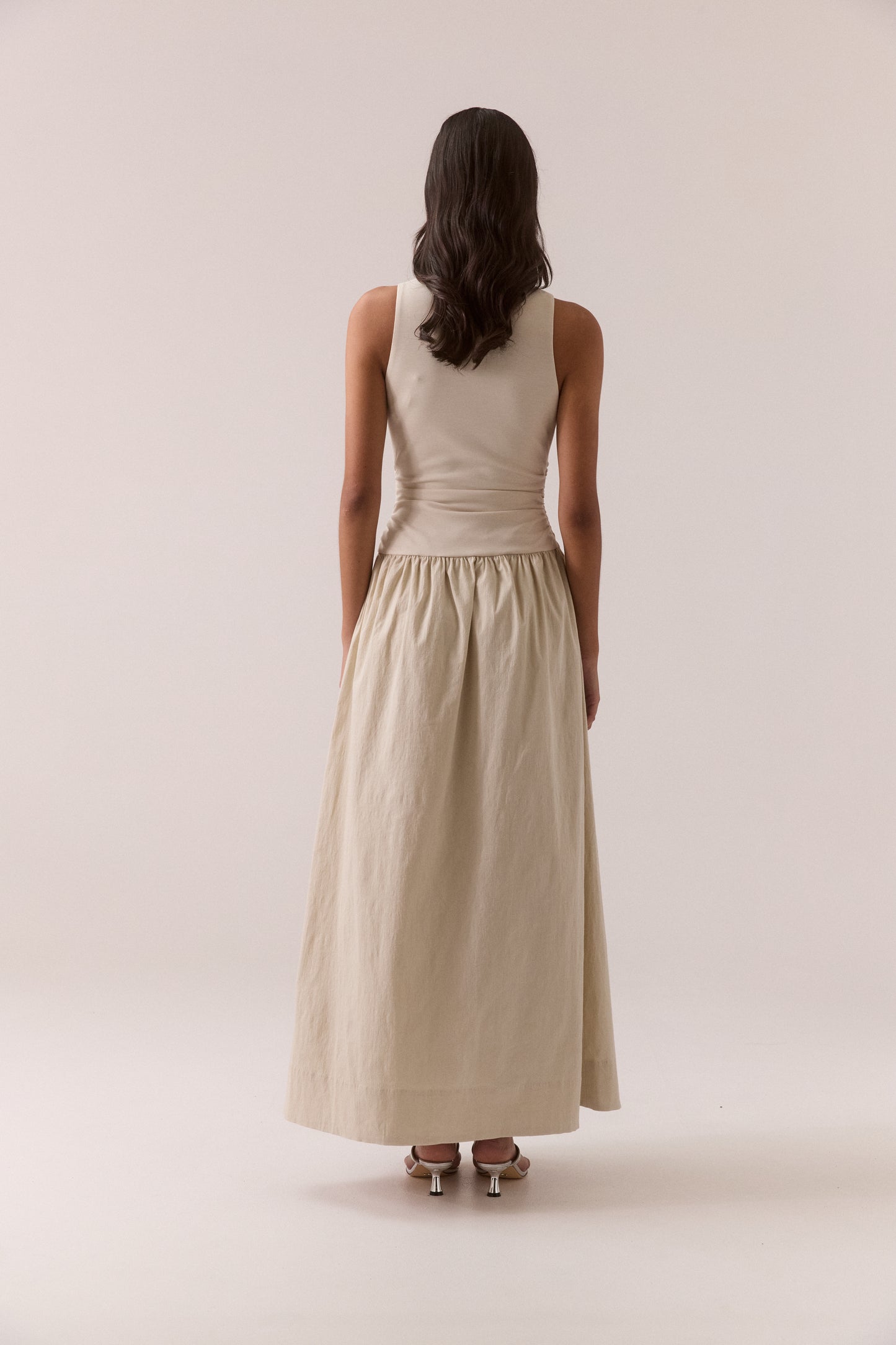 Pre Order FEB - Hari Dress - Creme