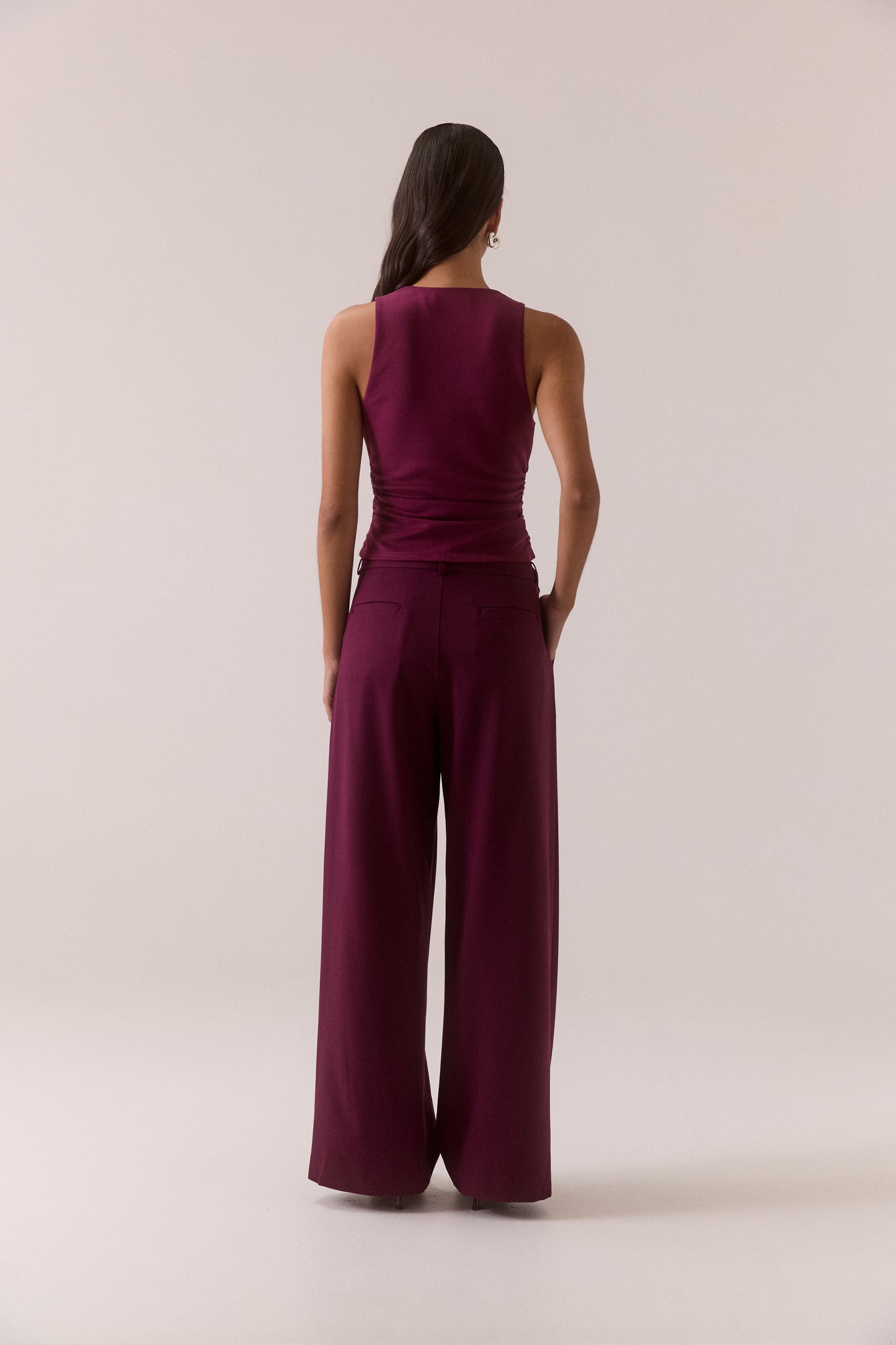 Pre Order FEB - Hari Tank - Plum