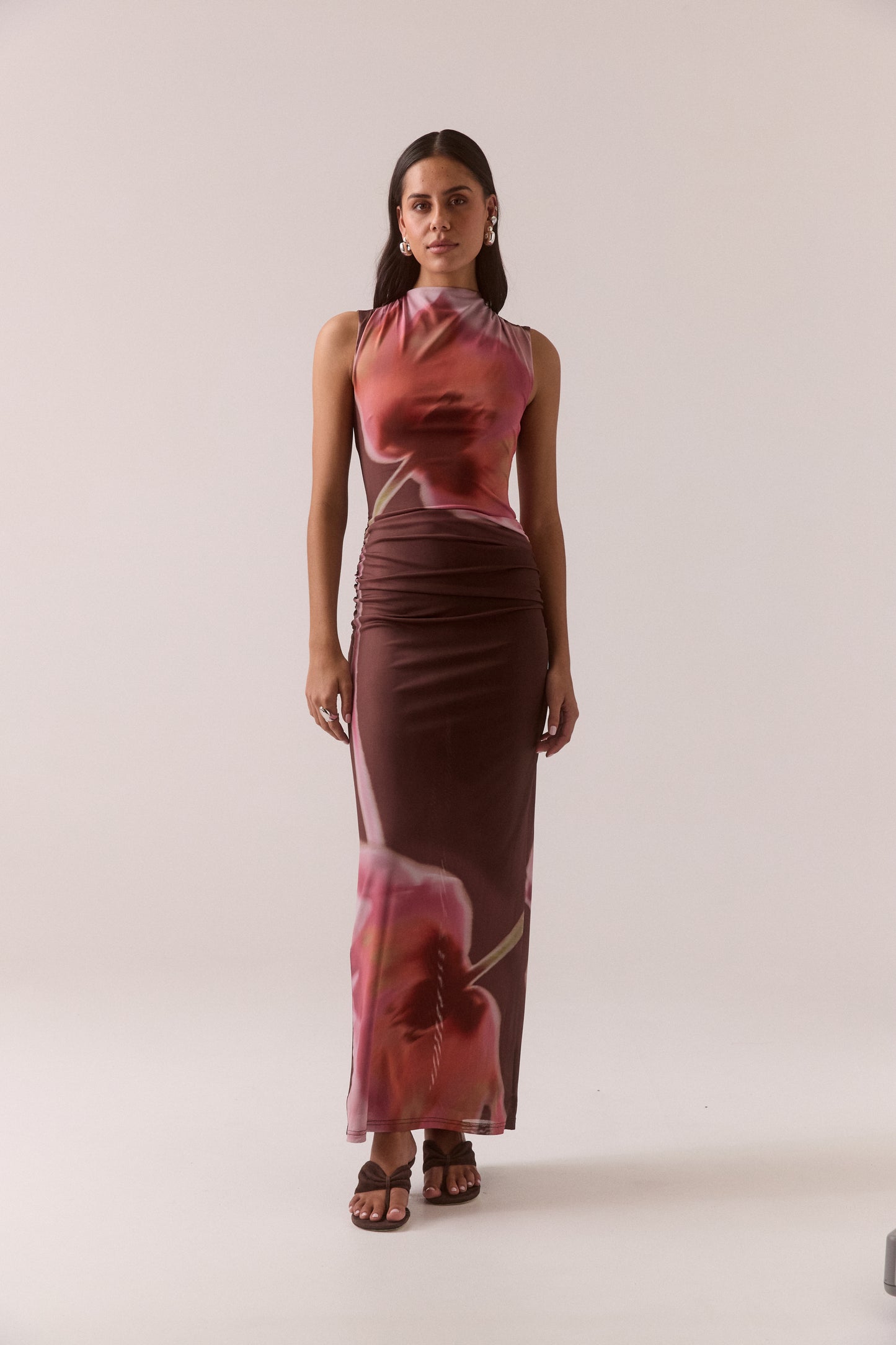 Pre Order MARCH - Ayden Dress - Brownie