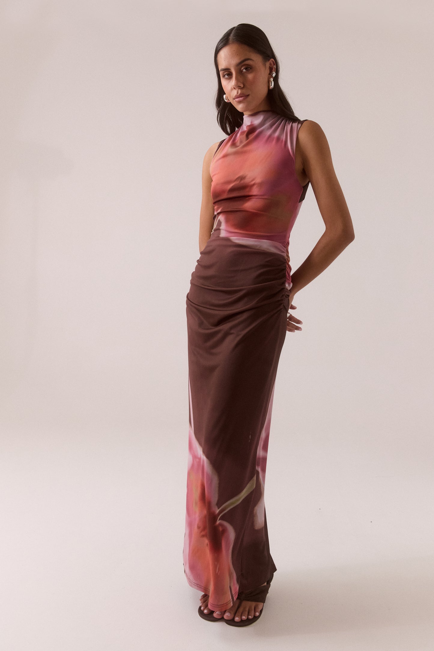 Pre Order MARCH - Ayden Dress - Brownie