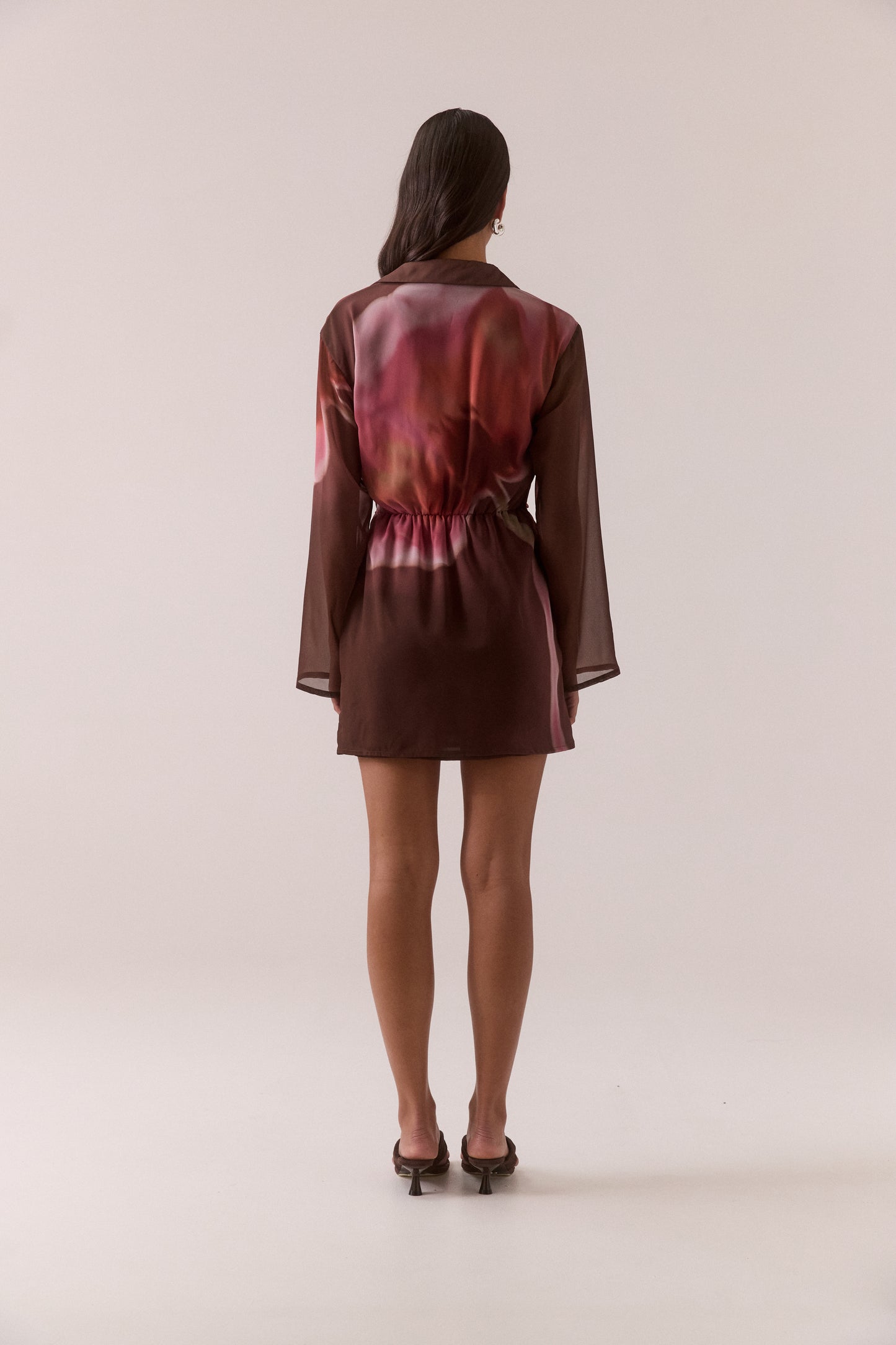 Pre Order MARCH - Ayden Mini Dress - Brownie
