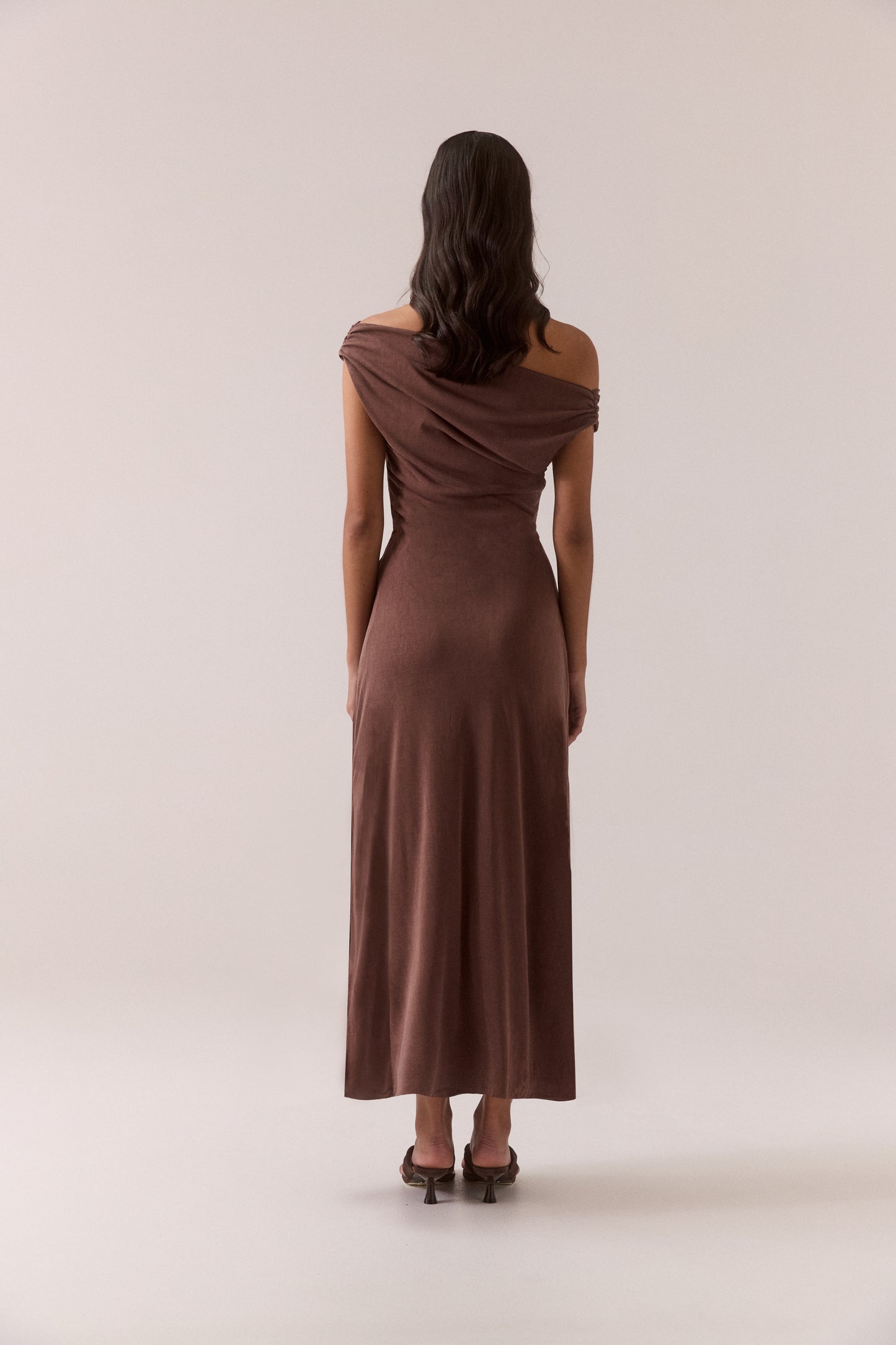 Pre Order FEB - Reya Dress - Hazelnut