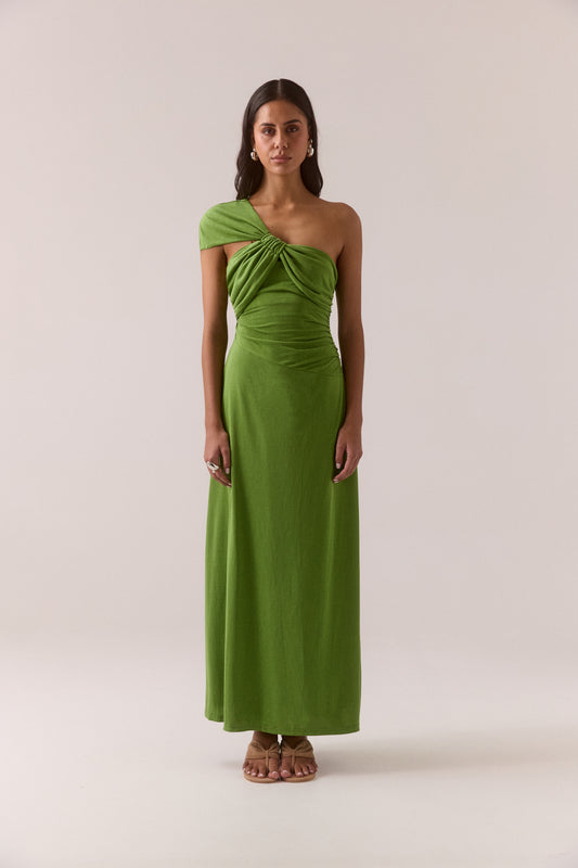 Pre Order FEB - Reya Asym Dress - Nettle