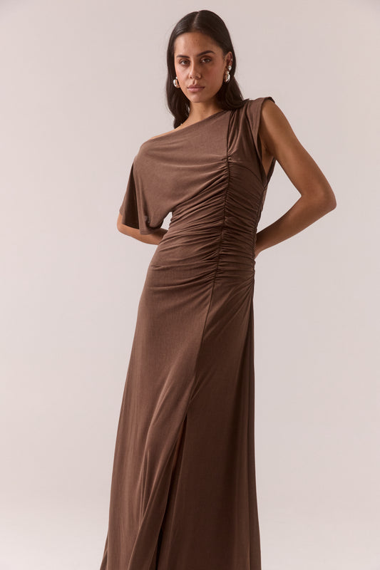 Pre Order MARCH - Miro Dress - Brownie