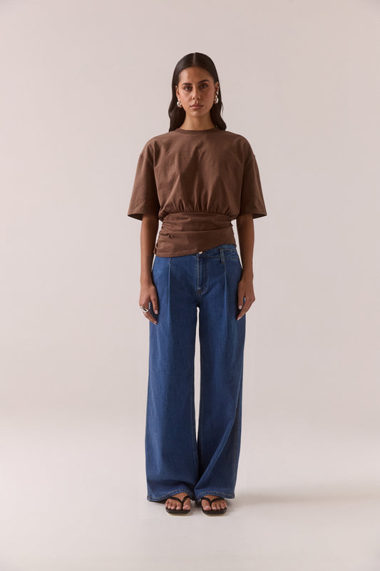 Pre Order FEB - Delani Tee - Hazelnut