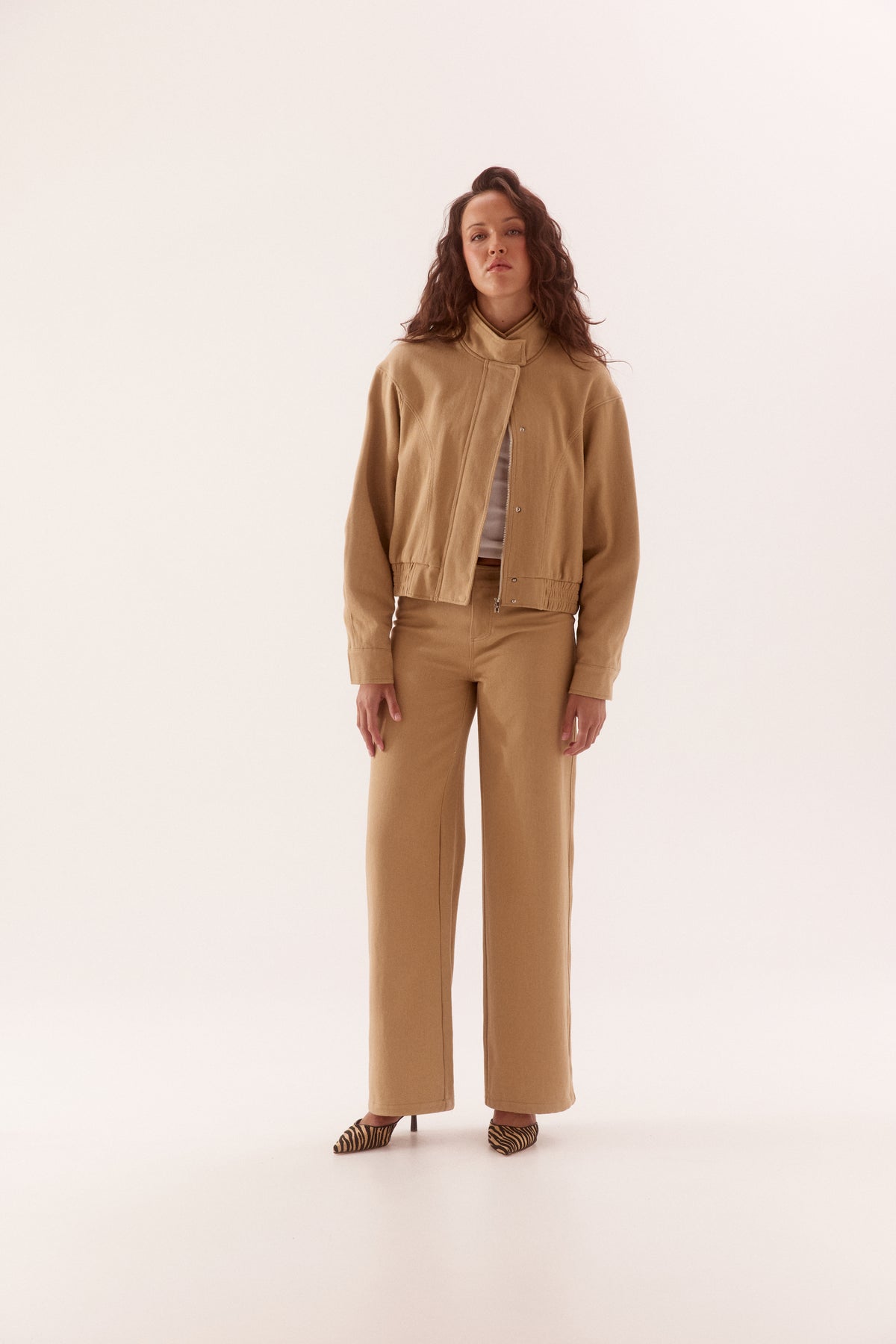 Pre Order MARCH - Lexsa Jacket - Caramel