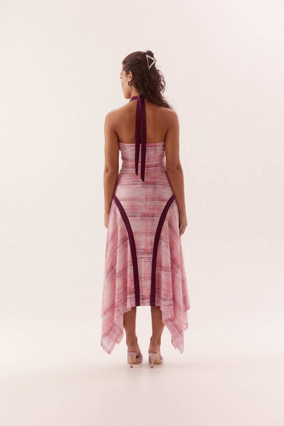 Pre Order JANUARY - Adira Contrast Dress - Musk