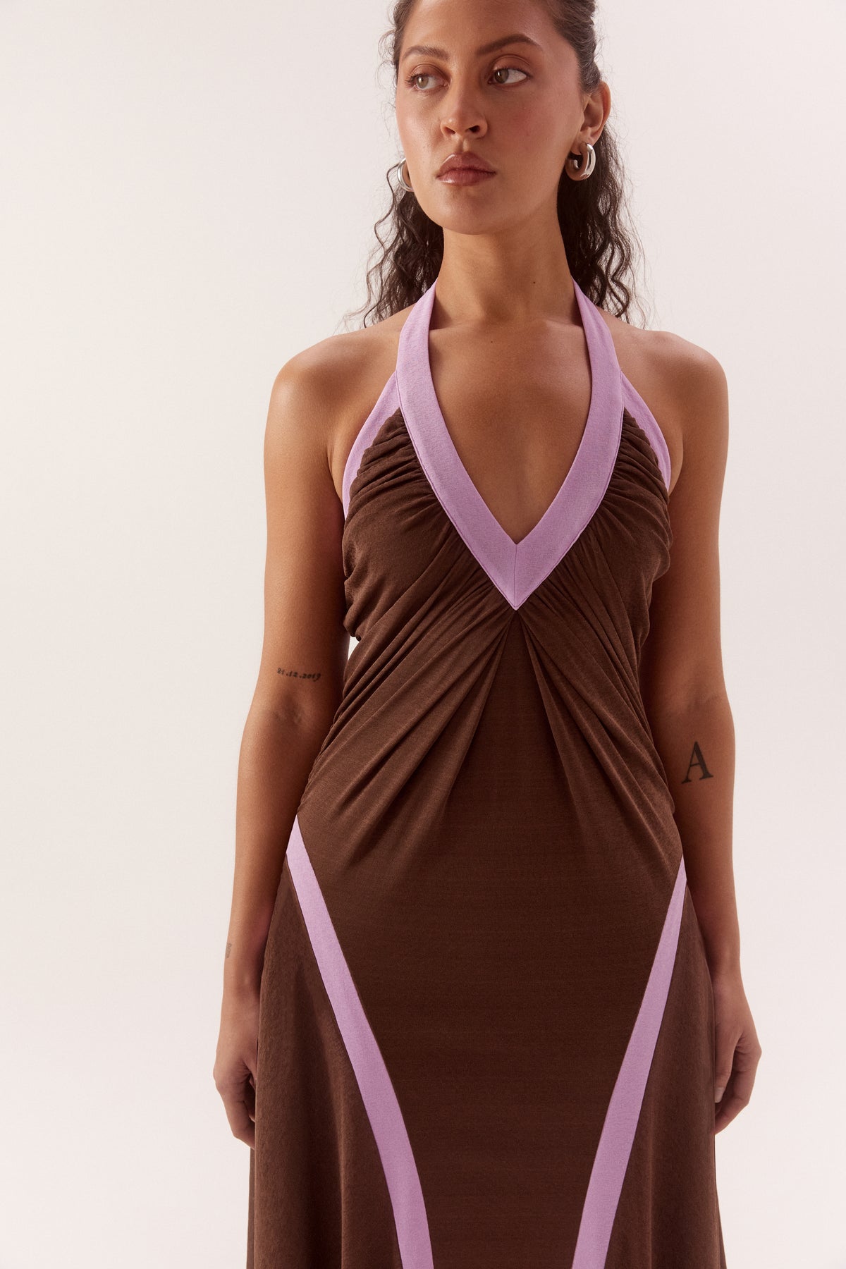Pre Order JANUARY - Meeka Dress - Mocha Lilac