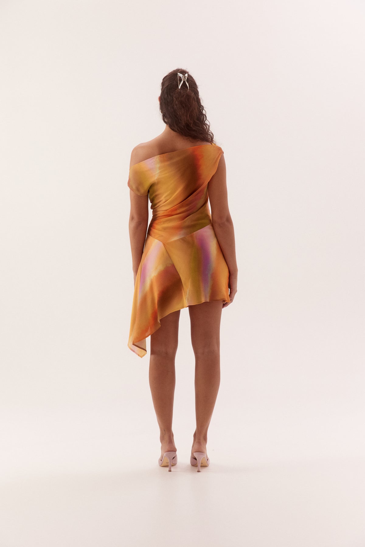 Pre Order JANUARY - Sevyn Mini Dress - Tangerine