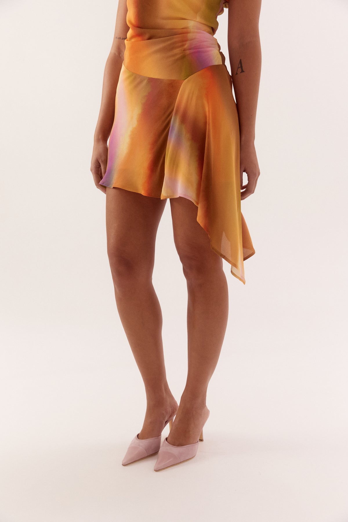 Pre Order JANUARY - Sevyn Mini Dress - Tangerine