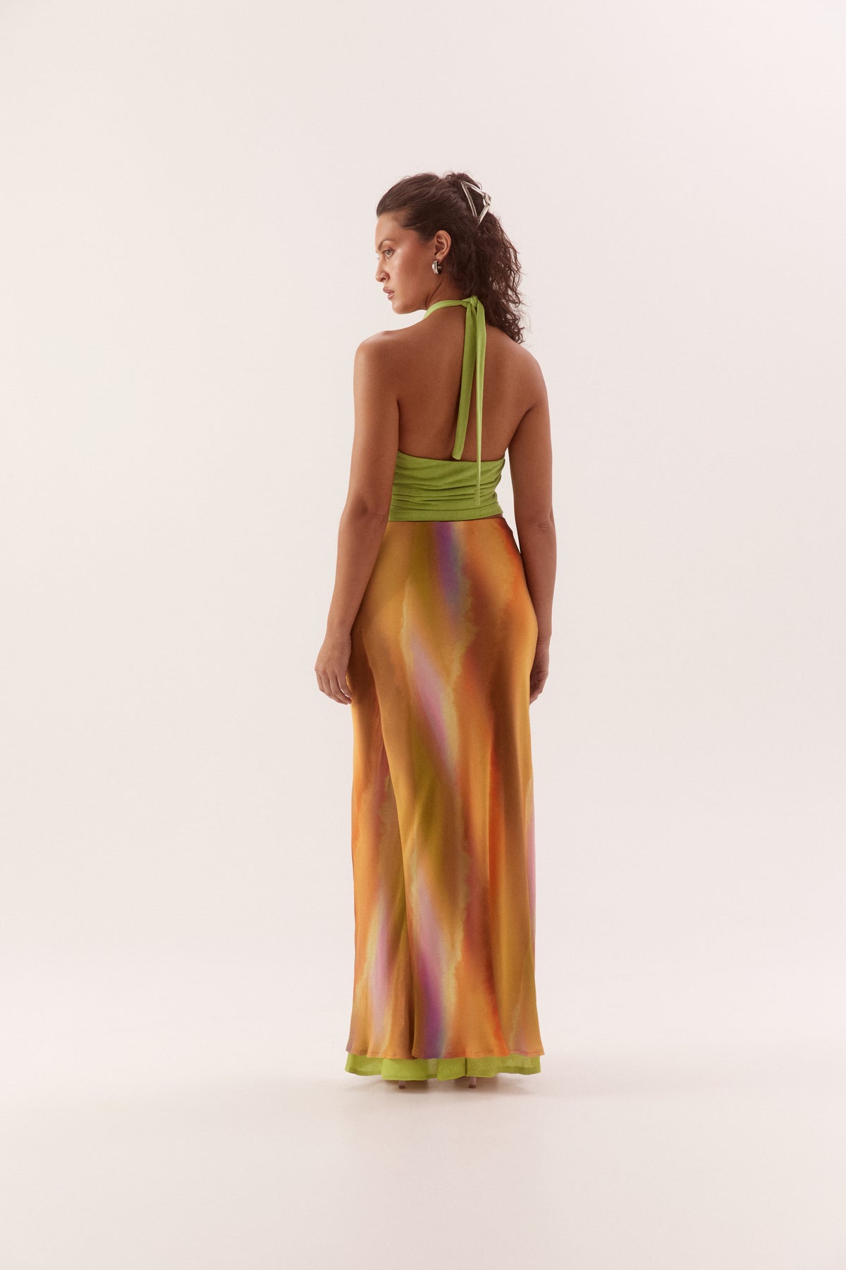 Pre Order JANURARY - Sevyn Skirt - Tangerine