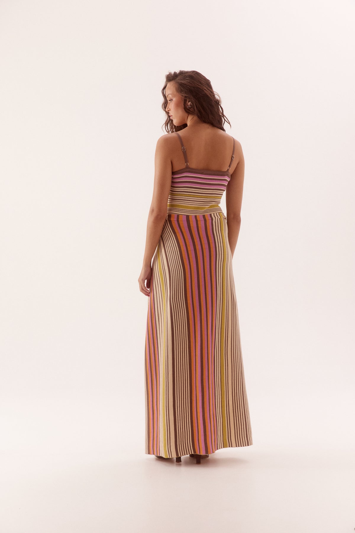 Pre Order JANUARY - Talora Knit Dress - Sherbet Stripe