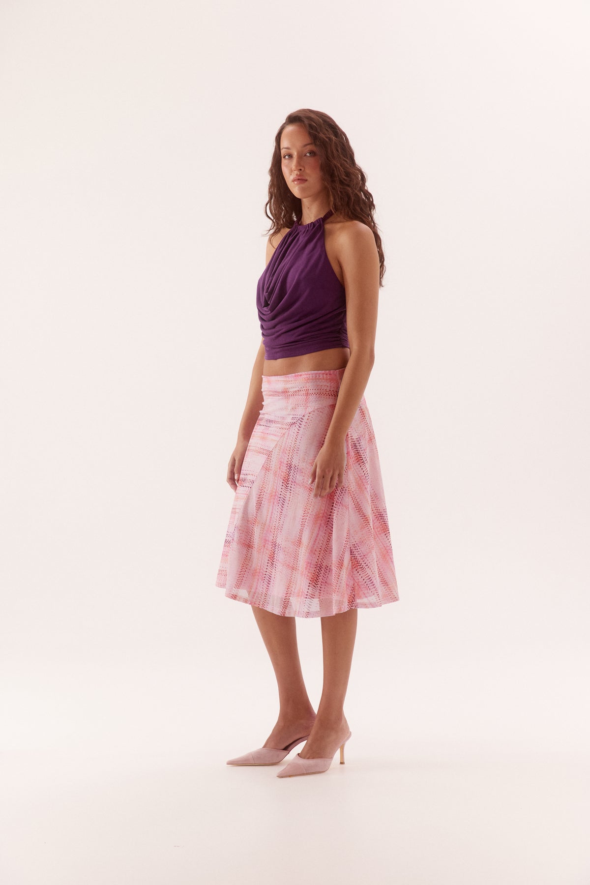 Pre Order JANUARY - Eleni Top - Blackcurrant