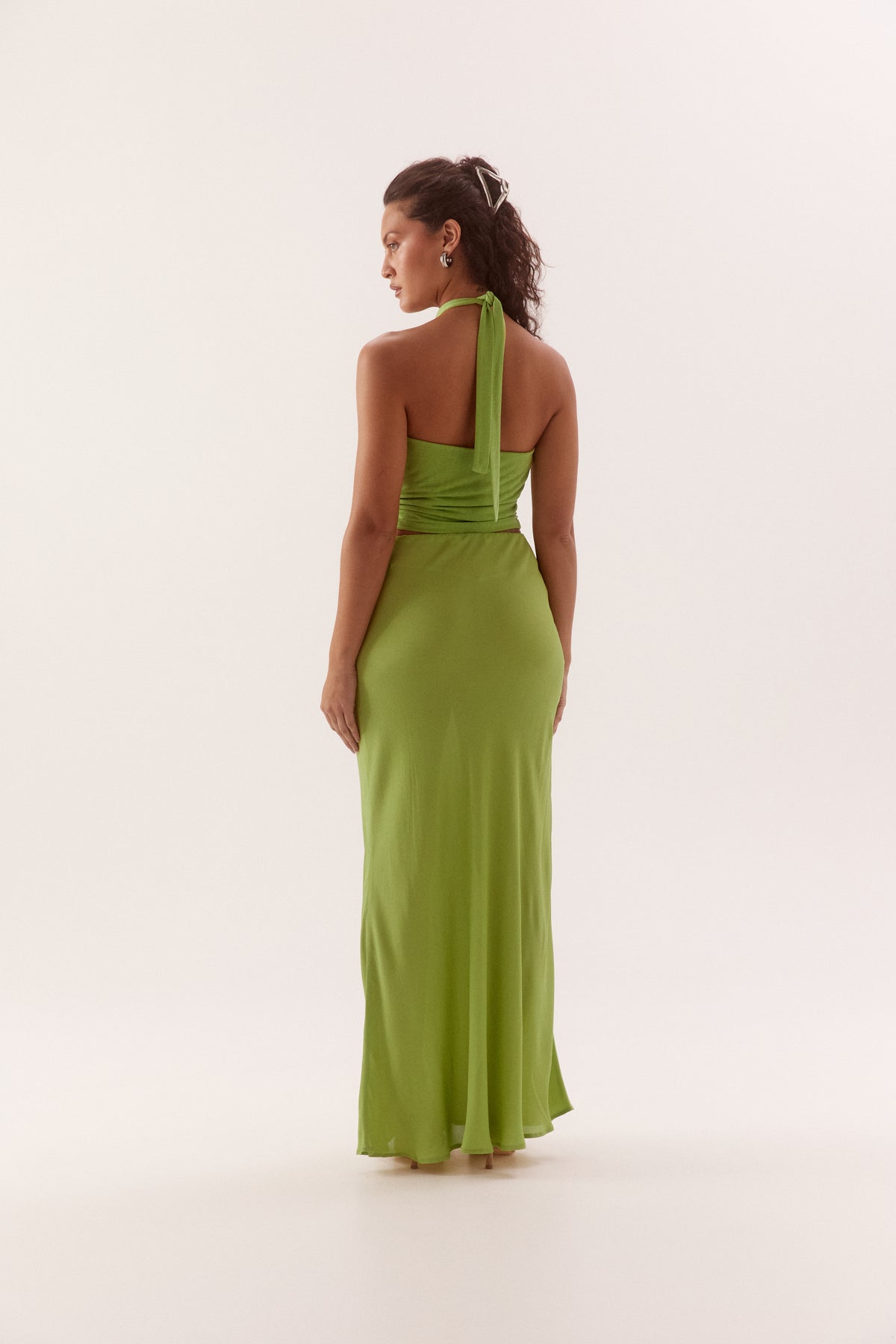Pre Order JANURARY - Eleni Top - Wasabi