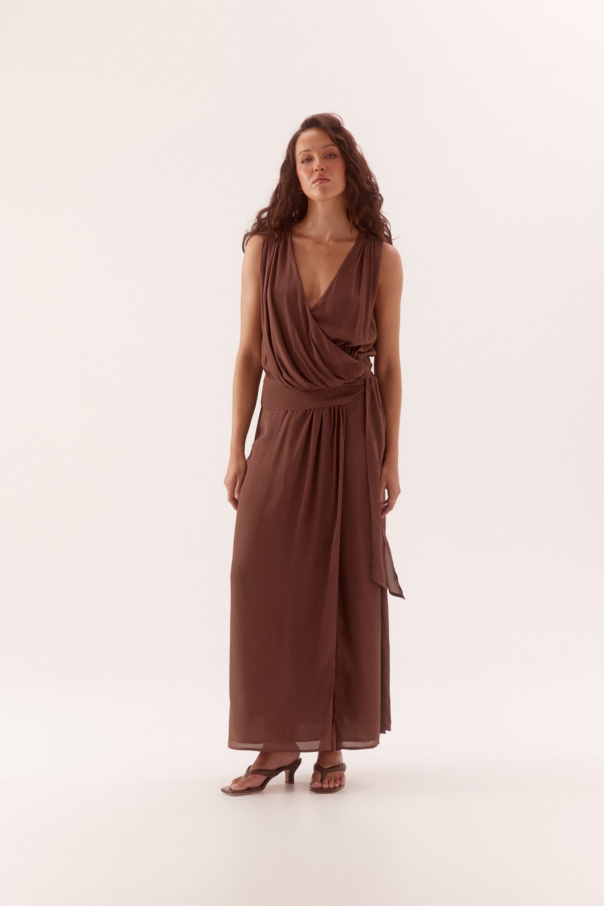 Pre Order JANUARY - Nyli Dress - Mocha