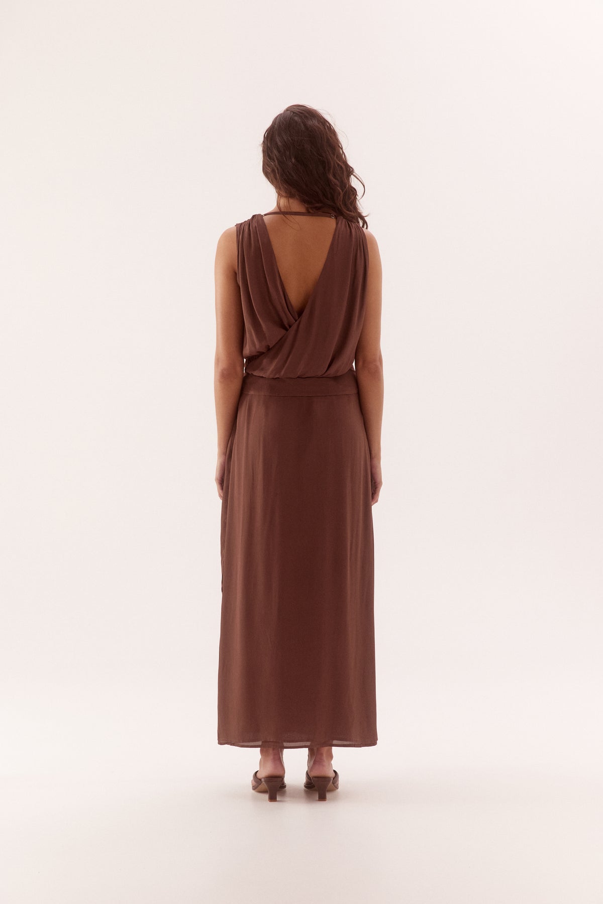 Pre Order JANUARY - Nyli Dress - Mocha