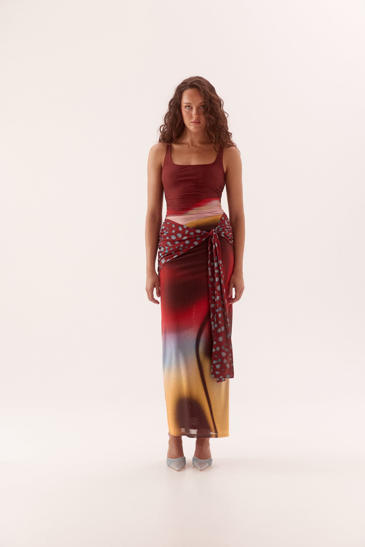 Pre Order MARCH - Lyssa Dress - Russet Ombre