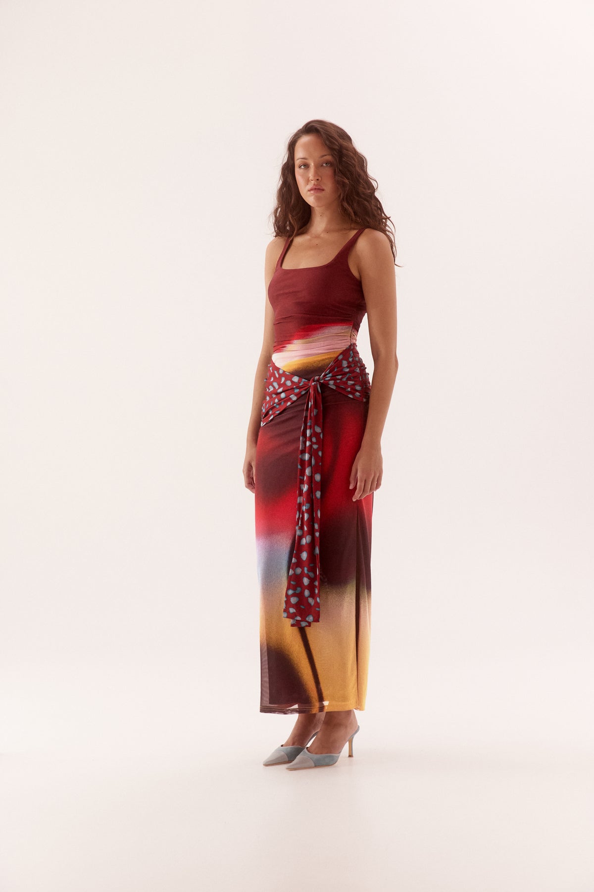Pre Order MARCH - Lyssa Dress - Russet Ombre
