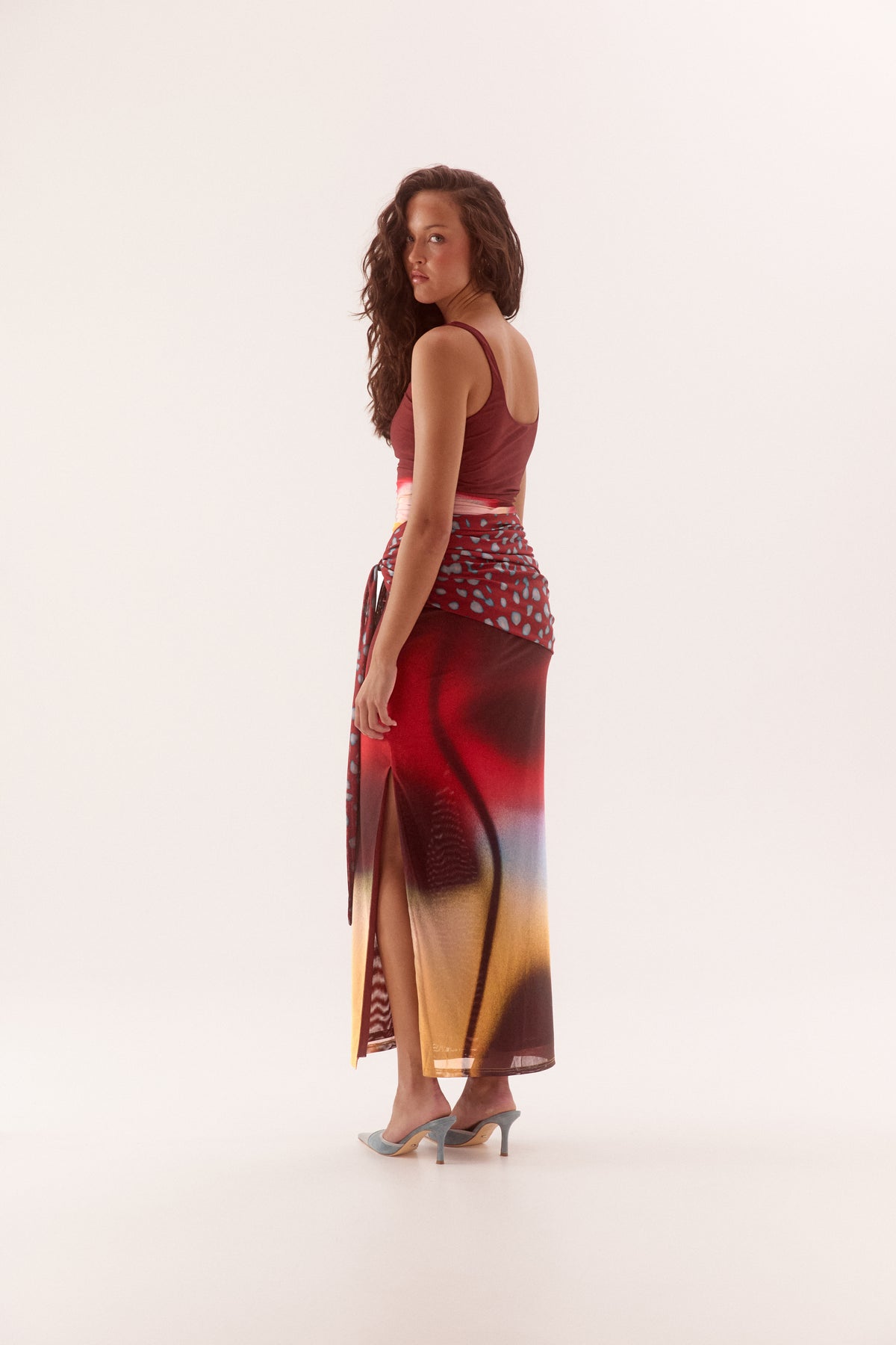 Pre Order MARCH - Lyssa Dress - Russet Ombre